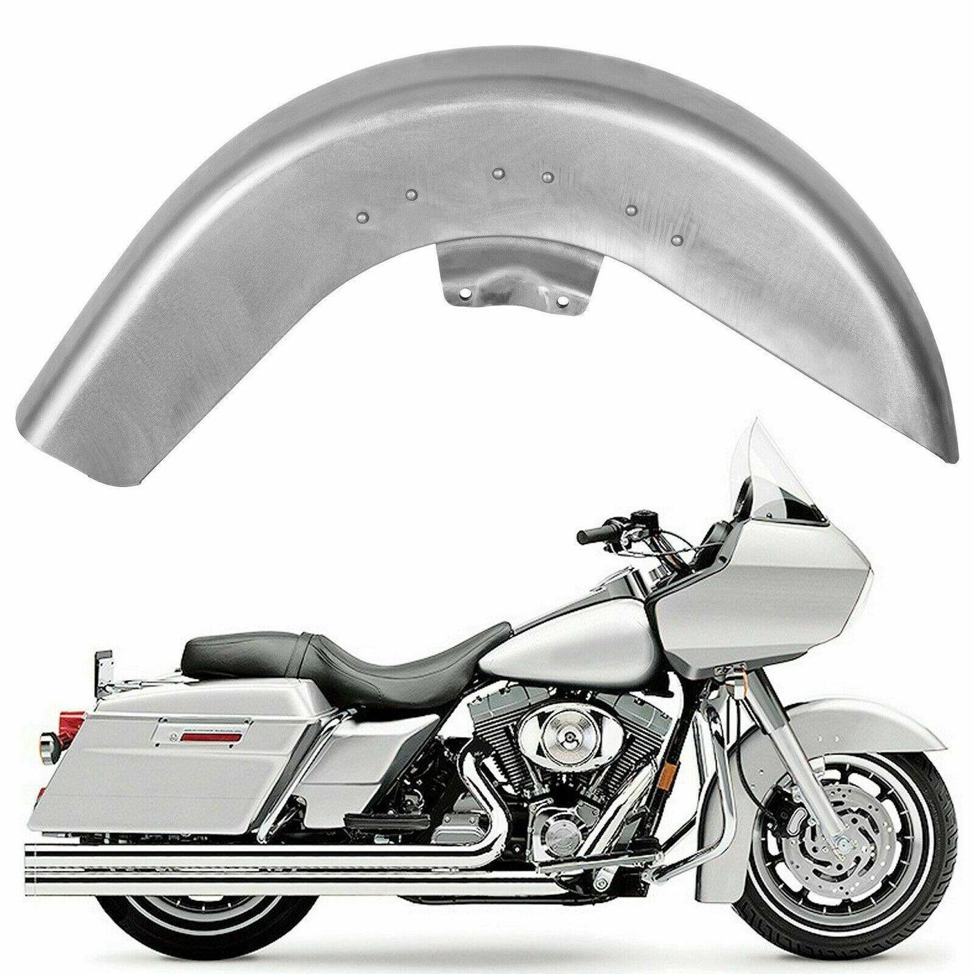 Steel Front Fender For Harley Bagger 89-13 Touring Street Road Glide King - Moto Life Products