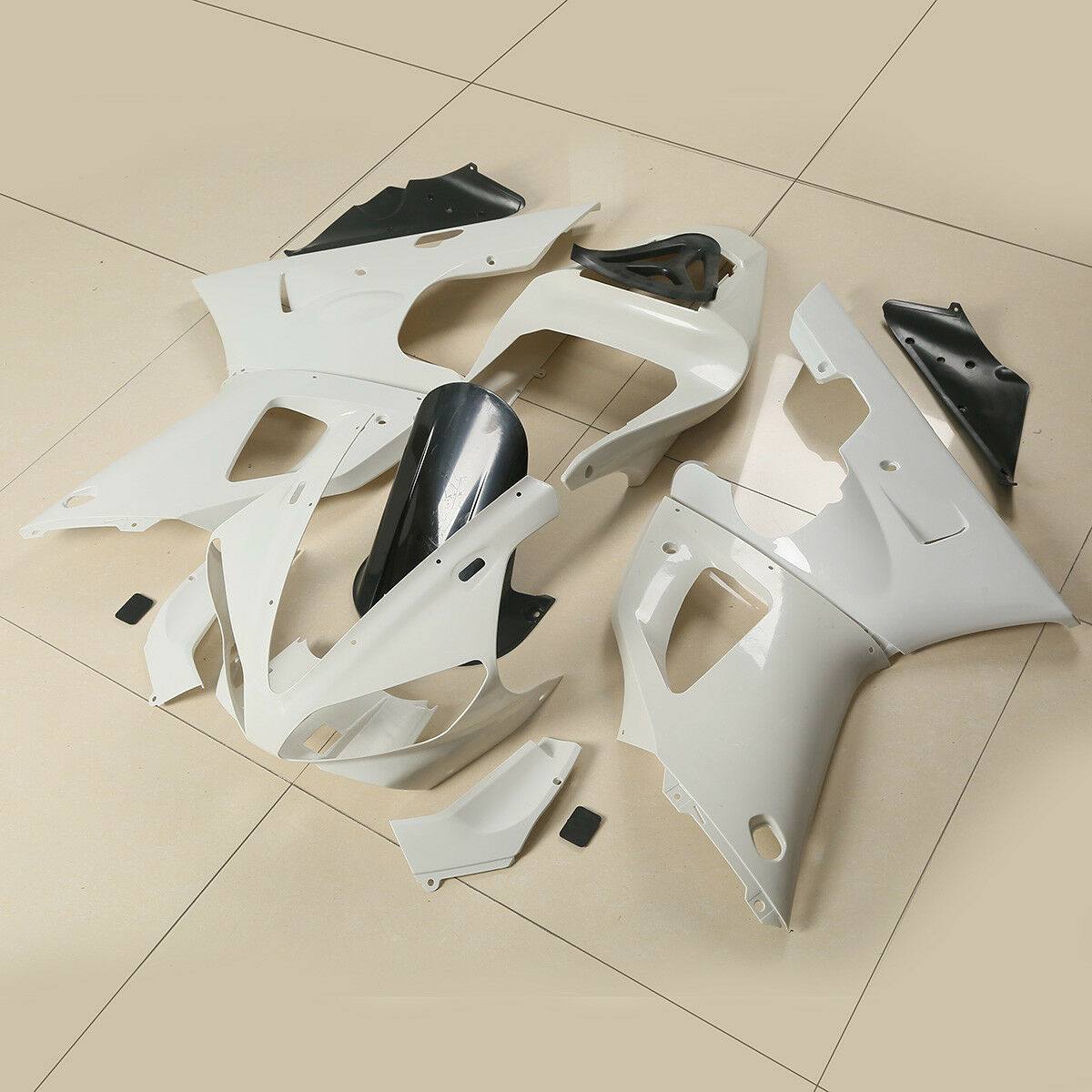 Unpainted ABS Injection Fairings Kit BodyWork For YAMAHA YZF R1 2000-2001 00 01 - Moto Life Products
