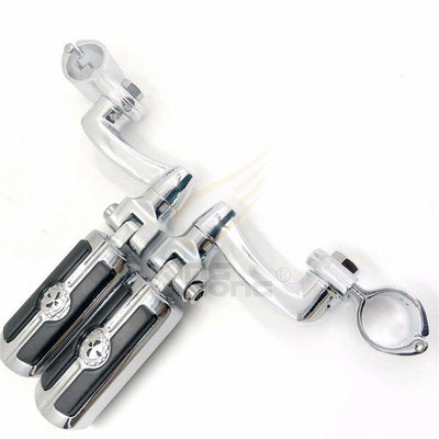 Highway Foot Pegs rest For Harley 1-1/4" Touring Electra Rode King Street Glide - Moto Life Products