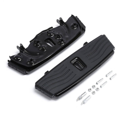 Black Driver Floorboard Fit For Harley Street Electra Road King Glide 1986-2022 - Moto Life Products