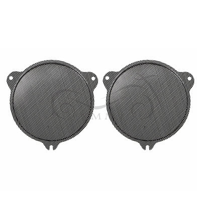 Replacement Black Front Mesh Speaker Grills For Harley Electra Street Glide FLHX - Moto Life Products