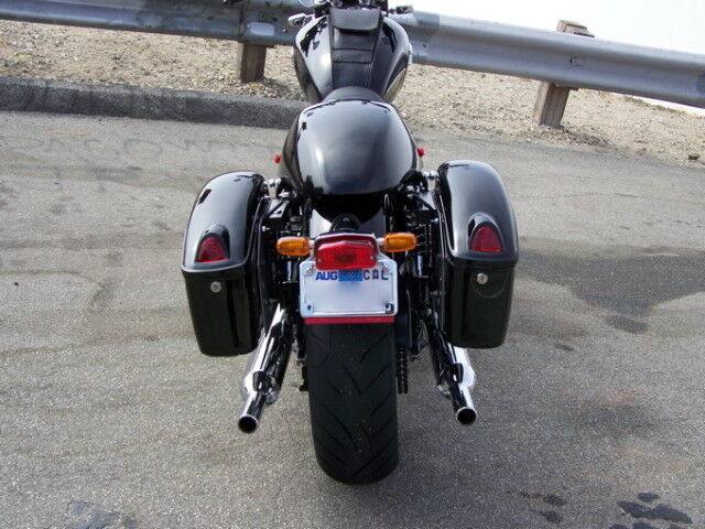 Saddlebags Saddle Bags Luggage w/ Turn Signal Brackets For Harley Honda Yamaha - Moto Life Products