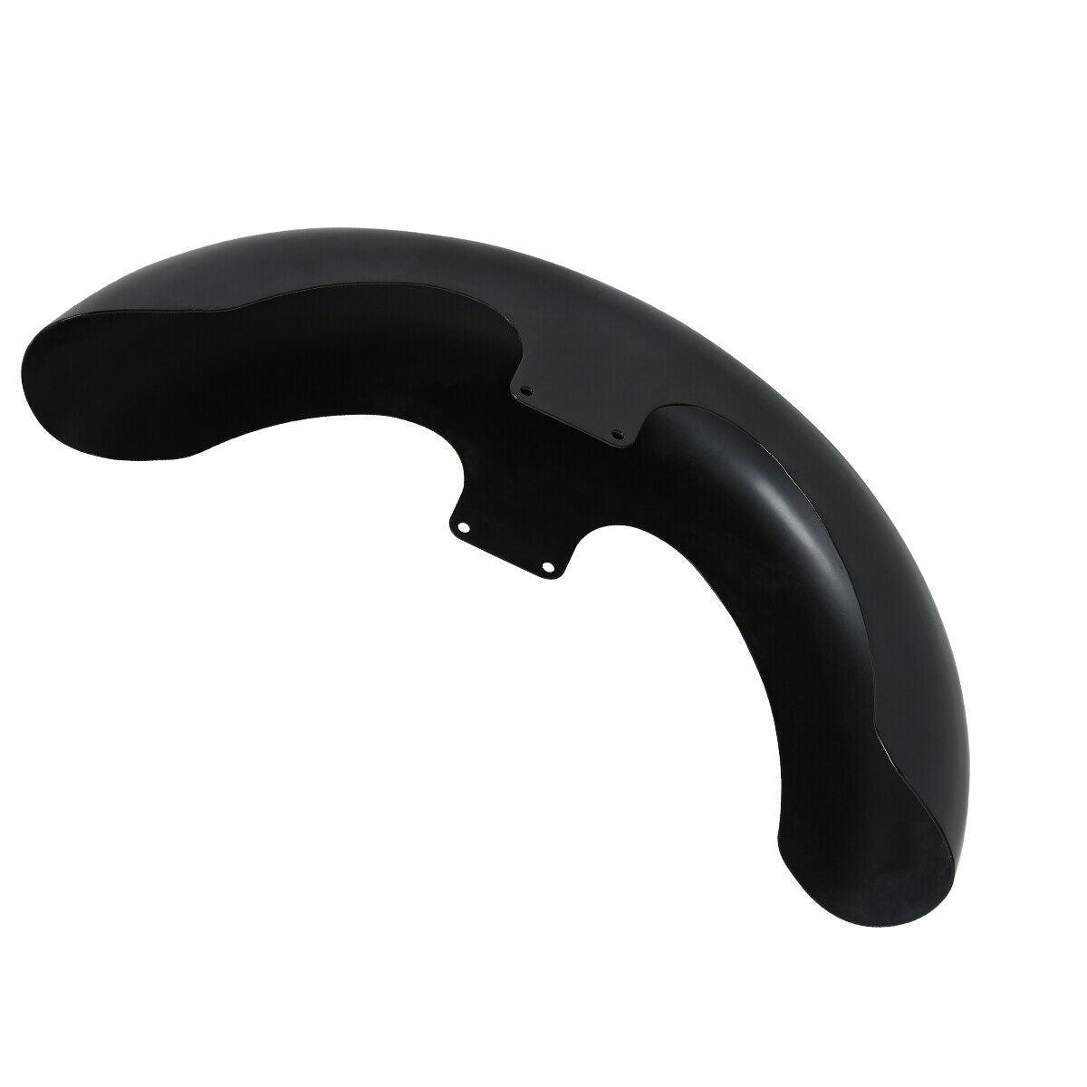 Black 23 Wrap Front Fender Fit For Harley Touring Electra Road Black 23 Wrap Front Fender Fit For Harley Touring Electra Road