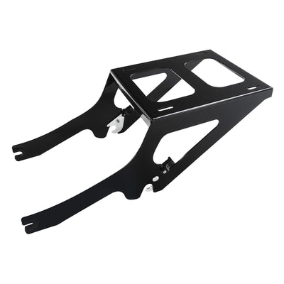 2-Up Mounting Rack Fit For Harley Deluxe FLDE Heritage Classic 18+ Black/Chrome - Moto Life Products