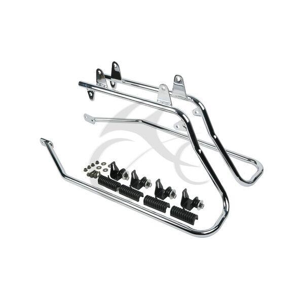 Hard Saddlebags Conversion Bracket Mounts Fit For Harley Davidson Softail 86-17 - Moto Life Products