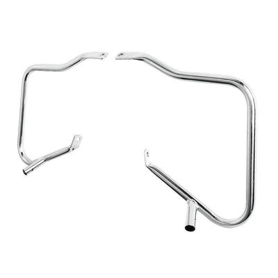 Chrome Hard Saddlebags Guard Bracket Fit For Harley Touring Road King 2014-2022 - Moto Life Products