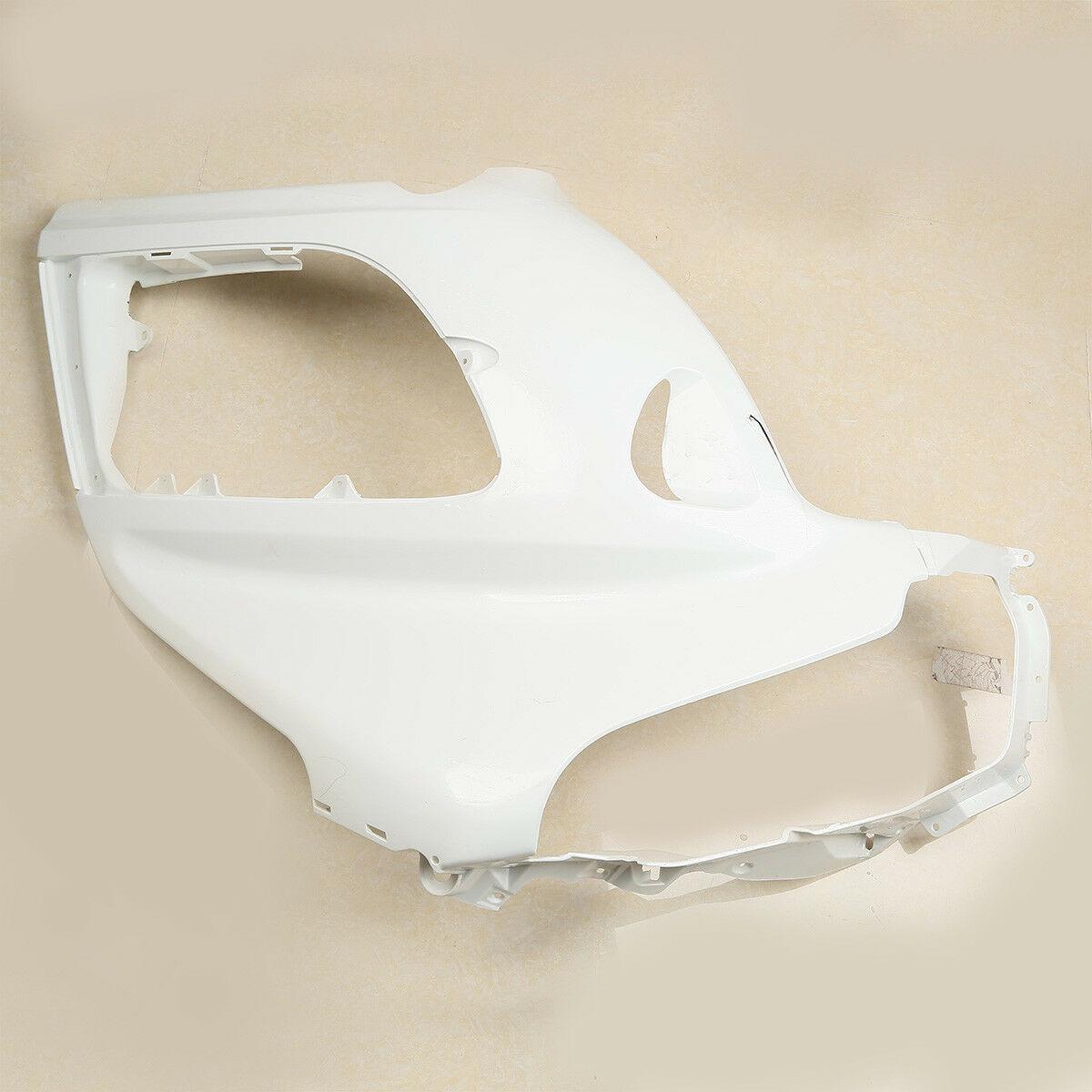 Left Front Cowl Fairing Cover FitFor Honda Goldwing GL1800 01-11 Unpainted White - Moto Life Products