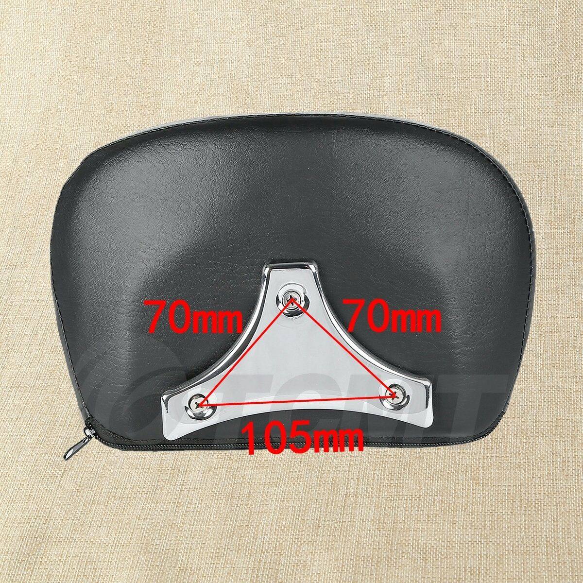 Sissy Bar Passenger Backrest Pad For Harley HD Touring Street Glide FLHX 97-19 - Moto Life Products