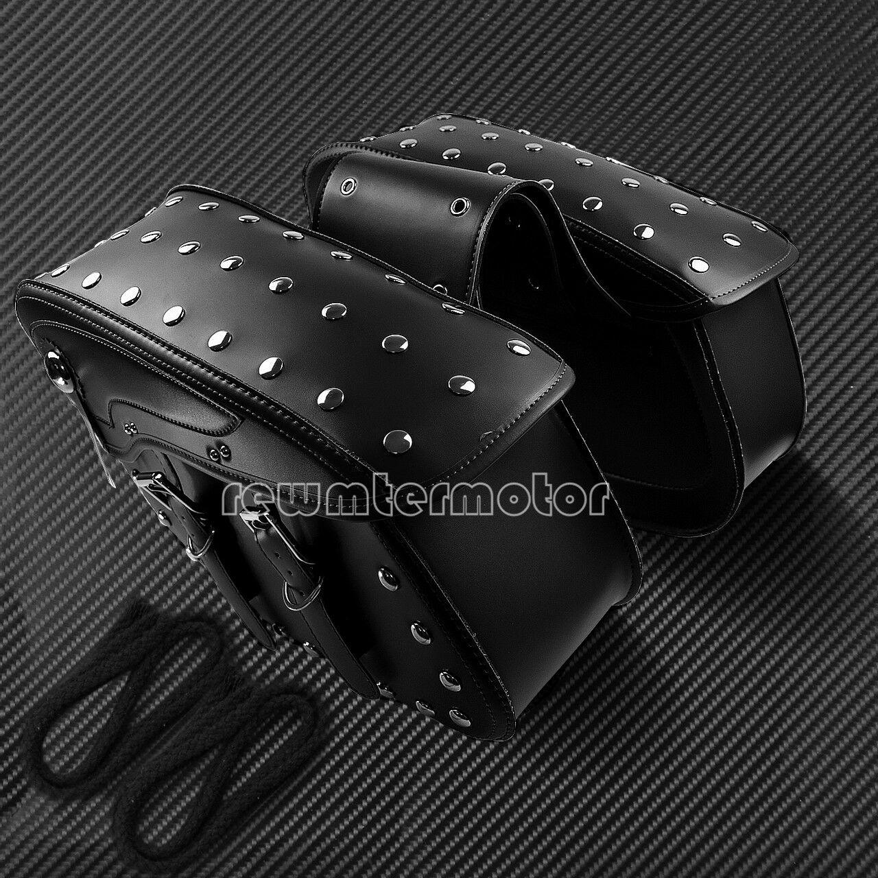 Motorcycle Nails Style Saddle Bags Luggage Tool Bags Fit For Harley Sportster XL - Moto Life Products