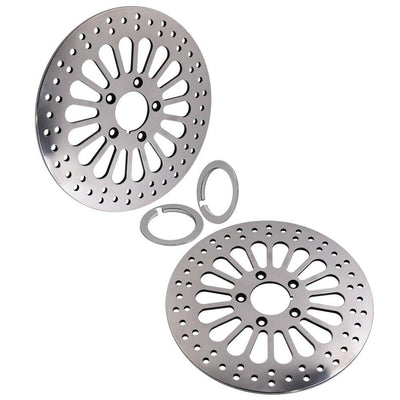 2 Pcs 11.5'' Front Brake Rotors Disk for Harley-Davidson for Touring 2000-2007 - Moto Life Products