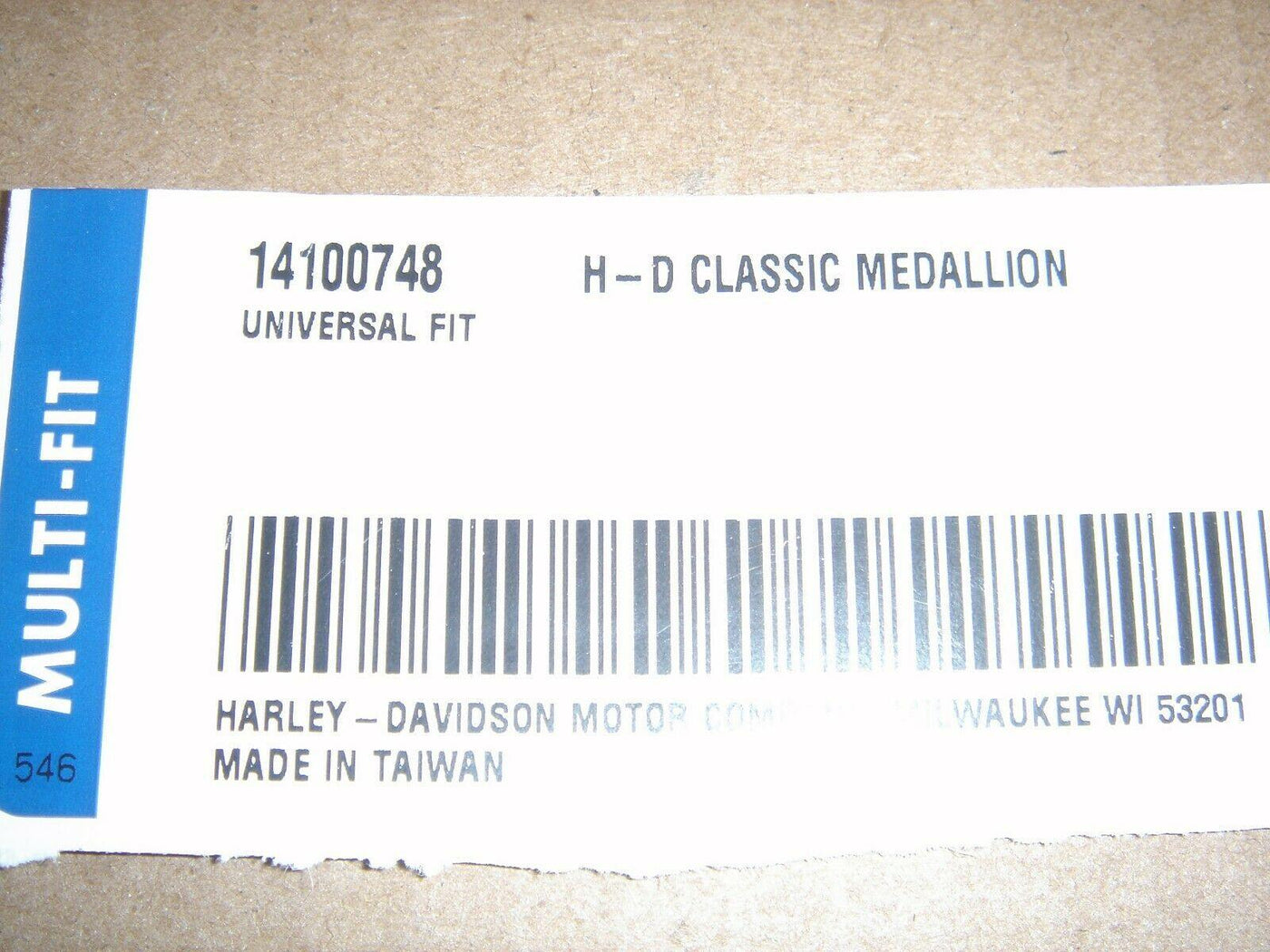 Harley Davidson OEM 14100748 Flat Stick On Road King Medallion Free Shipping - Moto Life Products