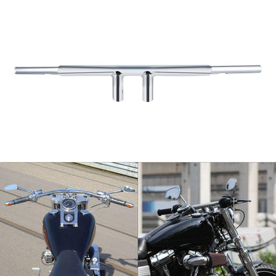 1 1/4" Fat 4" Rise T-Bar Handlebar Fit For Harley FLST FXST Sportster Touring US - Moto Life Products