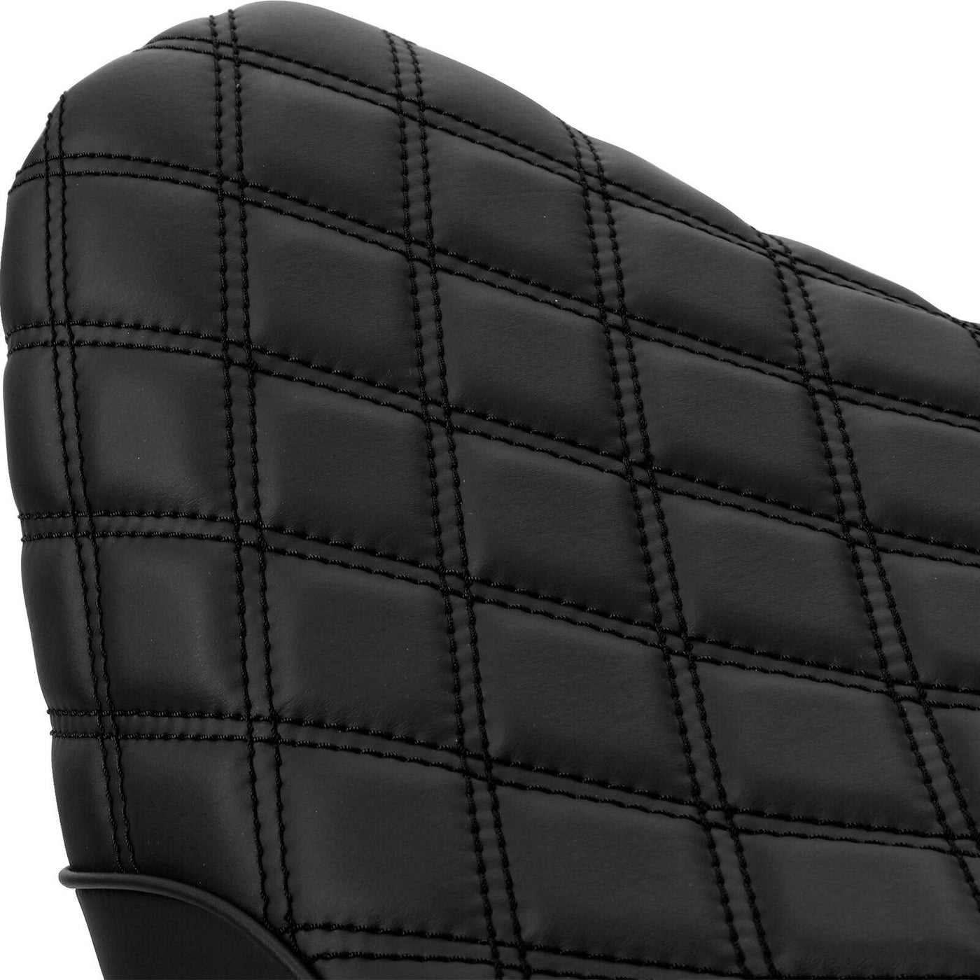 Black Driver Passenger Seat Fit For Harley Street Bob Softail 2018-2022 Deluxe - Moto Life Products
