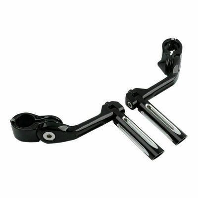 1.25" Footrest FootPeg Long Angled Mount Fit For Harley Bad Boy Breakout Touring - Moto Life Products