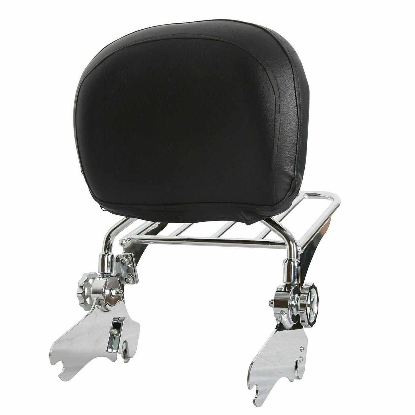 Adjustable Sissy Bar Backrest & Luggage Rack For Harley 97-08 Davidson Road King - Moto Life Products