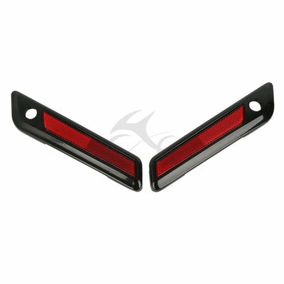 Saddlebags Hinge Latch Covers Fit For Harley Touring Electra Road Glide 14-22 17 - Moto Life Products