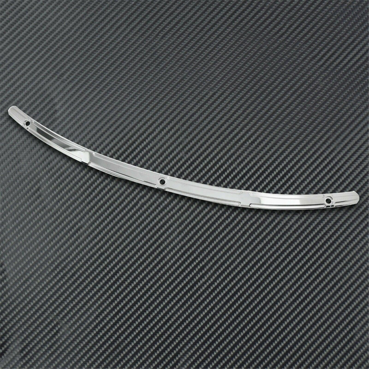 Chrome Raised Windshield Trim Fit For Harley Touring Glide Ultra Limited 2014-20 - Moto Life Products