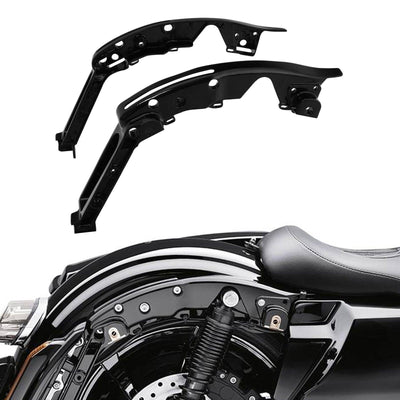 Rear Fender LED Light w/ Support Fit For Harley Electra Street Road Glide 14-Up - Moto Life Products