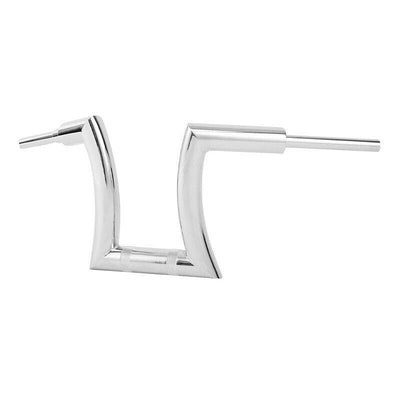 Chrome 12" Rise 2'' Hanger Handlebar Fit For Harley Road King Sportster Softail - Moto Life Products