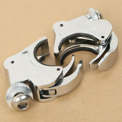 41mm Windshield Clamps Fit For Harley Softail Night Train FXS FXST FXSTB 88-13 - Moto Life Products