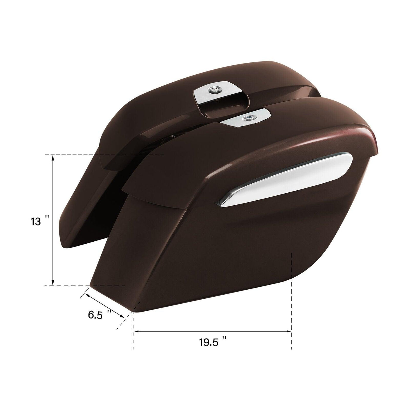 Hard Saddlebags Fit For Indian Springfield Dark Horse Chieftain 2019-2021 2020 - Moto Life Products