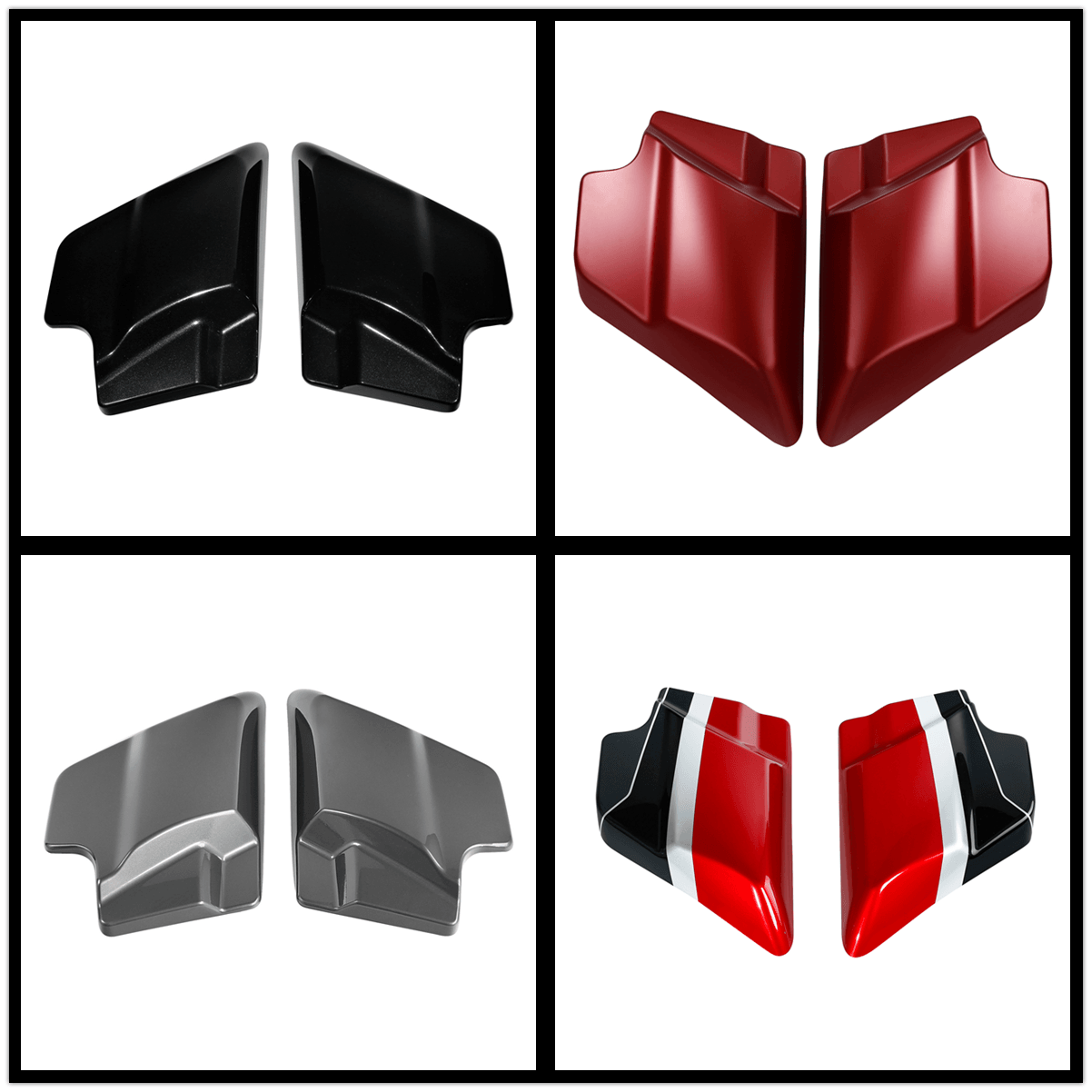 Side Covers Panel Fit For Harley Touring Road King Street Glide FLTRK FLHX 09-21 - Moto Life Products