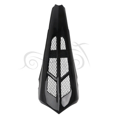 Black ABS Chin Spoiler Scoop Fit For Harley Touring Street Road Glide FLHX FLTRX - Moto Life Products