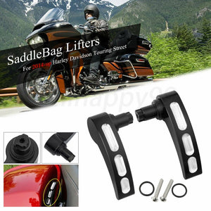 Saddlebag Latch Lever Lid Lifter Fit for Harley Touring Street Glide 2014-2022 - Moto Life Products