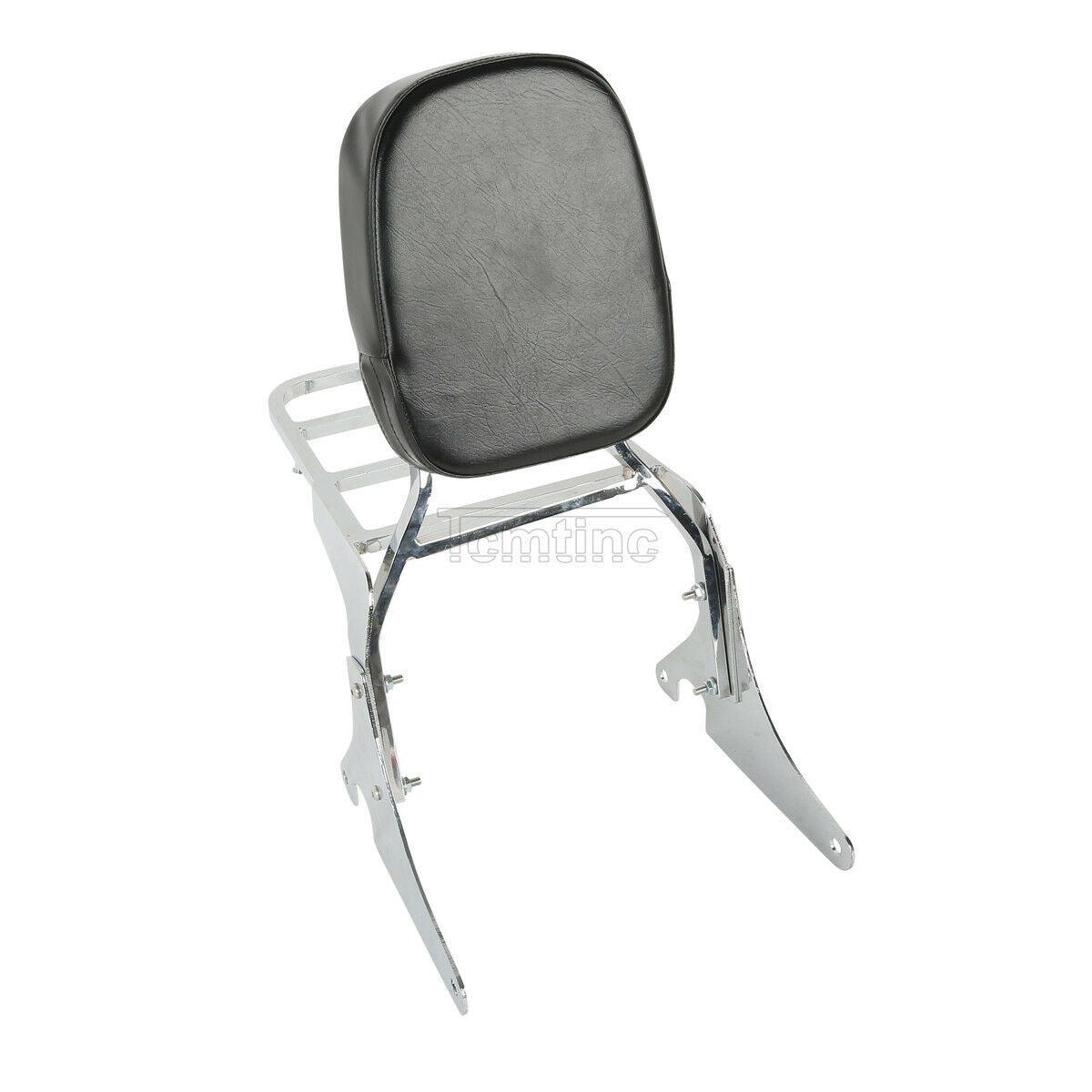 Backrest Sissy Bar w/ Luggage Rack Fit For Kawasaki Vulcan VN 400 800 1995-12 96 - Moto Life Products