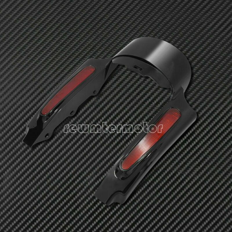 Rear Fender Extension Fascia Turn Signal Red Fit For Harley Touring 2009-2013 - Moto Life Products