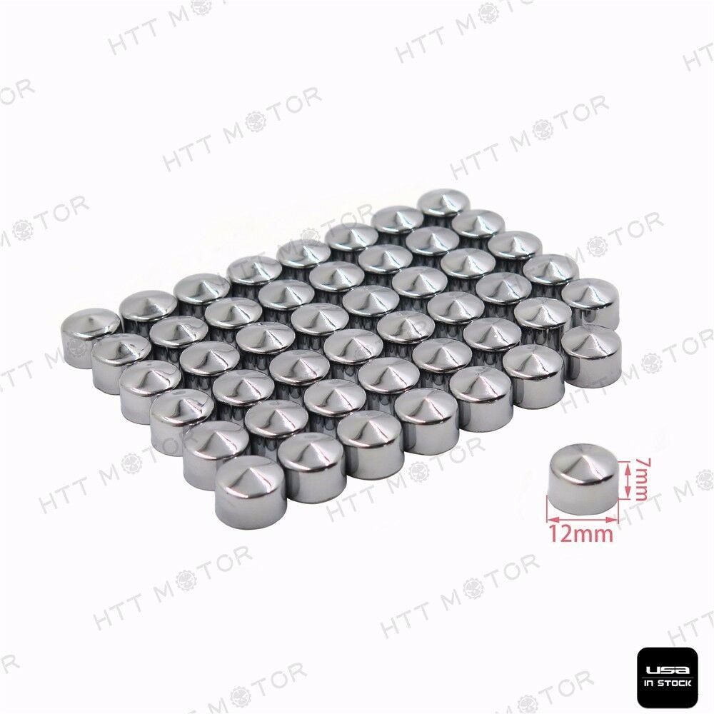 48 Piece Chrome Caps Cover Kit for 84-03 Harley Sportster Engine & Misc Bolt Set - Moto Life Products
