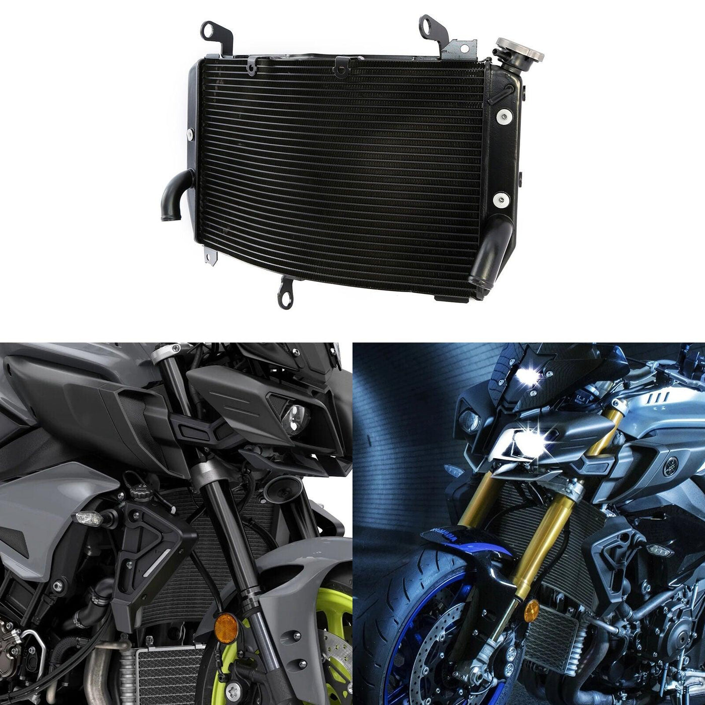 Radiator Cooler Engine Cooling Fit For YAMAHA MT-10 MTN1000 FZ10 2017-2021 - Moto Life Products