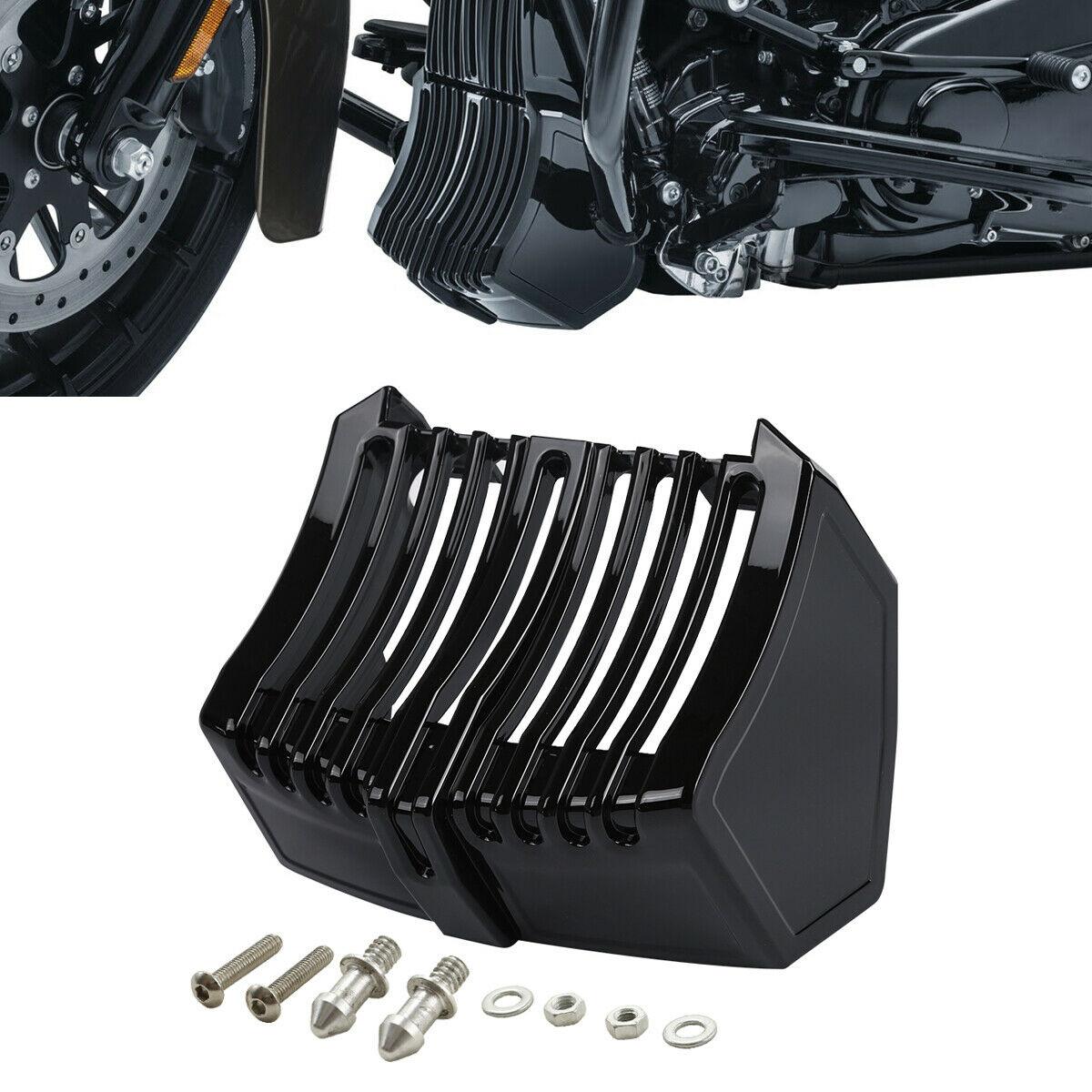Oil Cooler Cover Trim Accent Fit For Harley Touring Electra Street Road Glide US - Moto Life Products