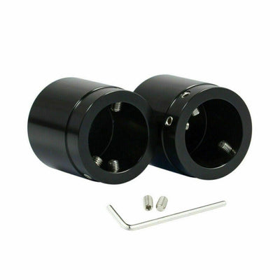 Pair Black Front Axle Nut Cover Cap Fit for Harley Touring Road Glide King 08-up - Moto Life Products