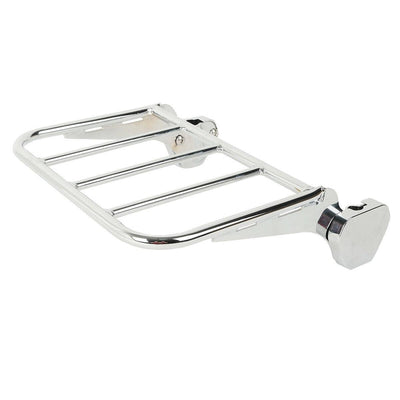 Chrome Luggage Rack Fit For Harley Touring Road King Electra Glide FLHX 1997-08 - Moto Life Products