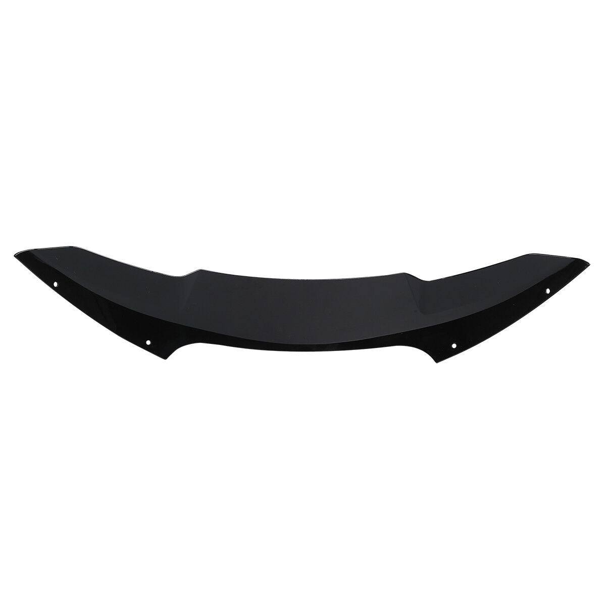 4.5" Black Wave Windshield Windscreen For Harley Road Glide FLTRX FLTRU 2015-22 - Moto Life Products