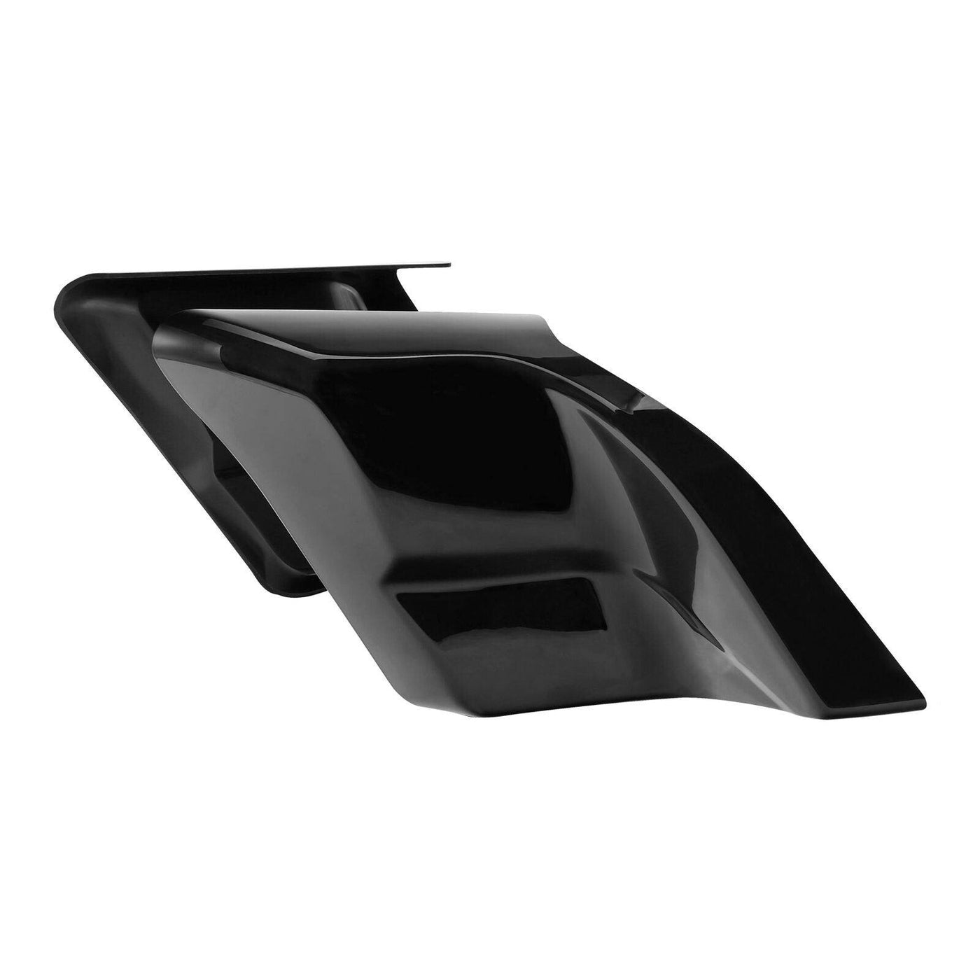 Vivid Black Stretched Side Cover Panel Fit For Harley Street Road Glide 14-22 18 - Moto Life Products