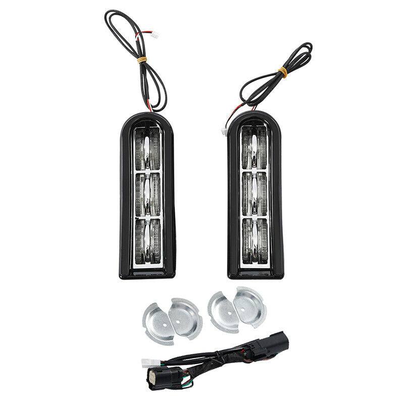 Saddlebag LED Insert Support & Turn Light Fit For Harley Electra Glide 14-21 US - Moto Life Products