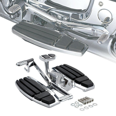 Driver Floorboard Footboard Fit For Honda Goldwing GL1800 01-17 F6B Valkyrie US - Moto Life Products