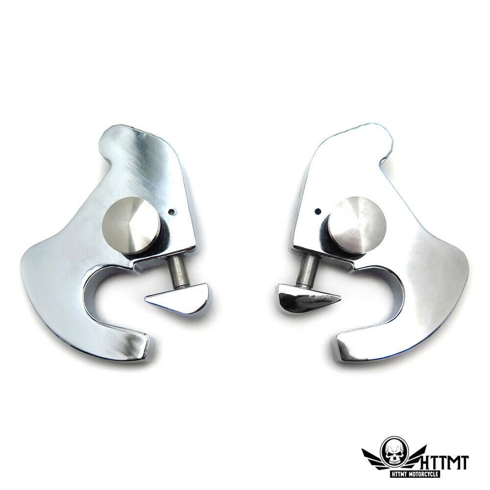 Sissy Bar Luggage Rack Latch Clip Kit For Harley Electra Street Glide Softail - Moto Life Products