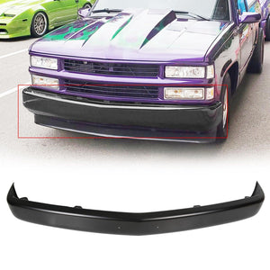 Primed Steel Front Bumper Face Bar for 1988-1998 Silverado Sierra C1500 K1500 - Moto Life Products