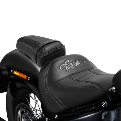 Driver Passenger Seat Fit For Harley Softail Street Bob FXBB Softail 2018-2021 - Moto Life Products