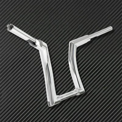 14'' Riser Chrome Handlebar Z Bar Dry Clutch Fit For Harley Sporster XL Dyna - Moto Life Products