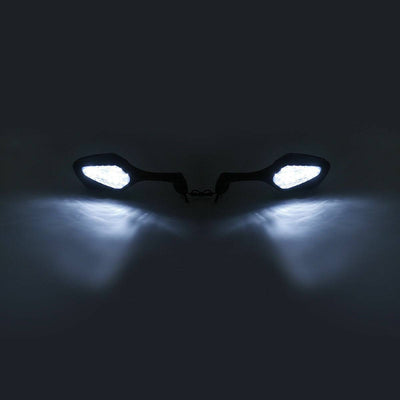 Rear View Mirrors LED Turn Signal Light Fit For Honda CBR1000RR 2008-2016 - Moto Life Products