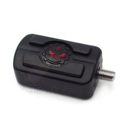 🔥 Black Skull Shifter Peg pedel FOR HARLEY Sportster Dyna Softail Touring 87-20 - Moto Life Products