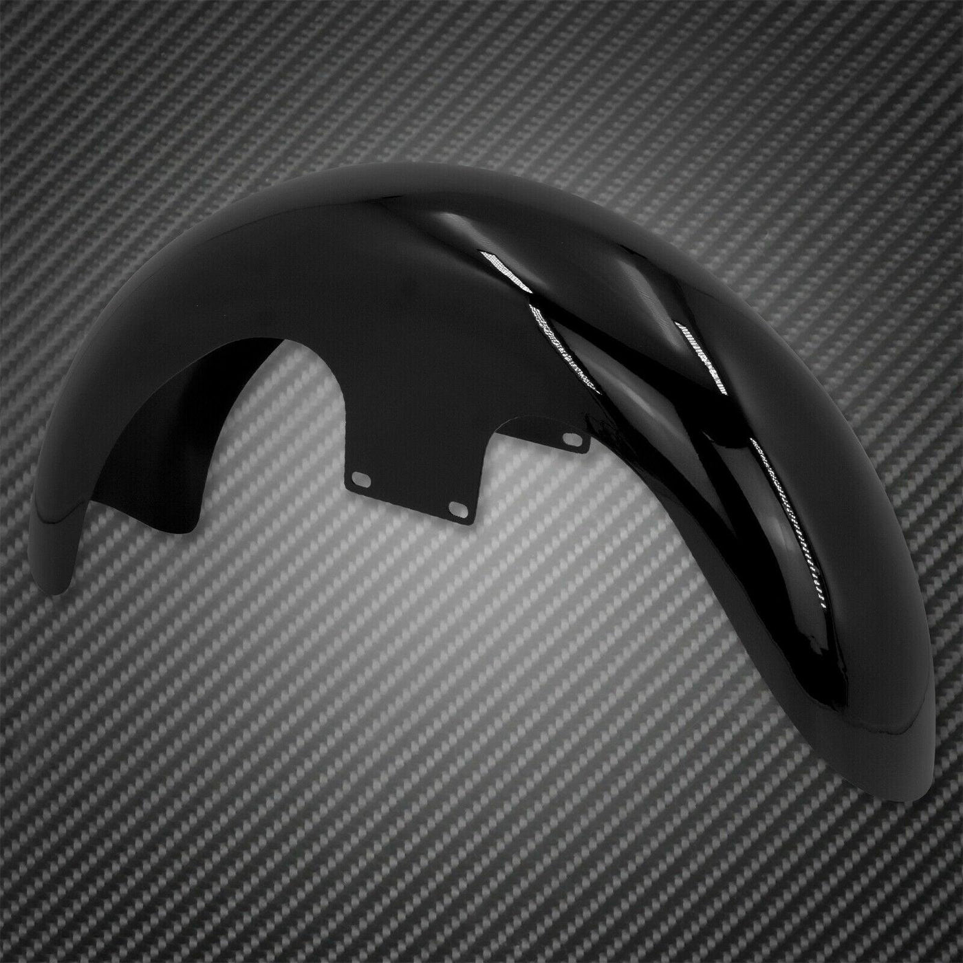 Gloss Black 23" Wrap Front Fender Fit For Harley Touring Electra Street Glides - Moto Life Products