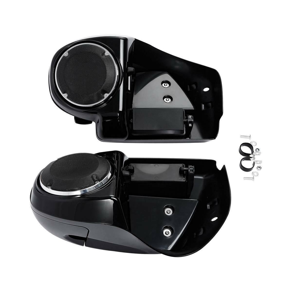 Lower Vented Fairings w/ 6.5" Speakers For Harley Touring Street Glide 2014-2022 - Moto Life Products