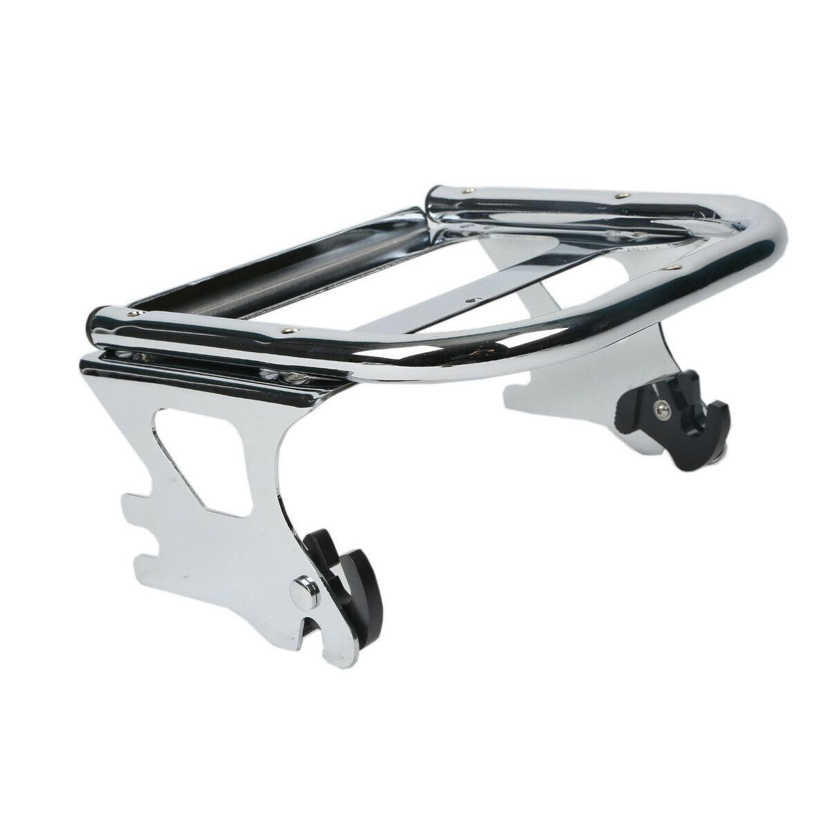 Detachable 2-Up Pack Mounting Luggage Rack Fit For Harley Tour Pak Touring Glide - Moto Life Products