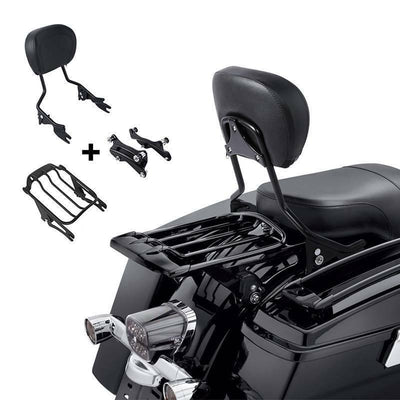 Sissy Bar Luggage Rack Docking Hardware Fit For Harley Touring Air Wing 14-Up US - Moto Life Products