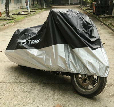 Outdoor UV Protector Motorbike Bike Rain Dust Snow Motorcycle Cover Waterproof L - Moto Life Products